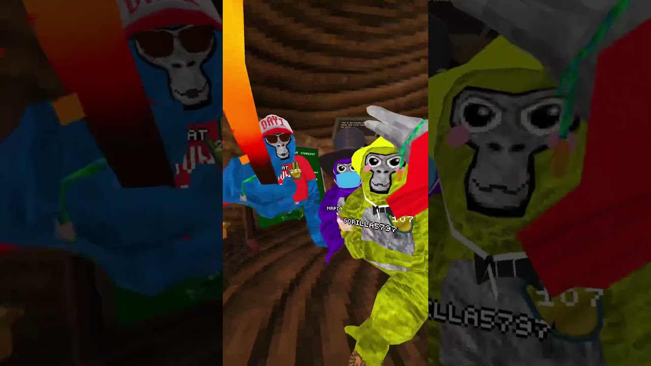 Finger painter trolling! #gorillatag #vr #gtag #fingerpainter #trolling #fypシ