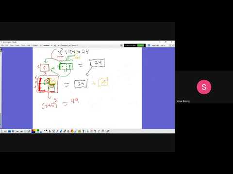 Why Completing the Square Works (Geometrically)