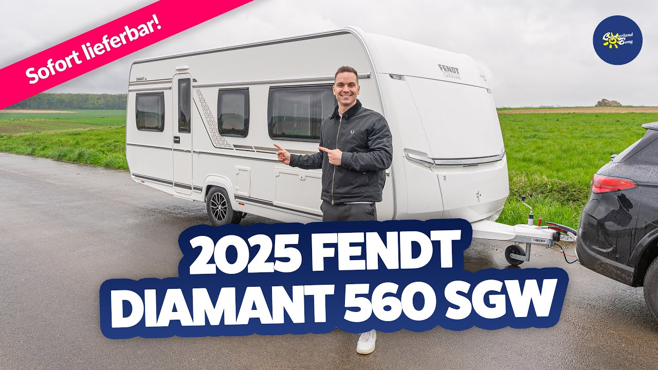 😎 JETZT NEU: 2025 Fendt Diamant 560 SGW | Caravan | Test & Kaufberatung - Camperland Bong