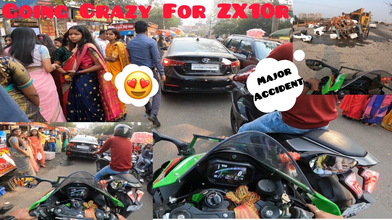 ZX10R Ne Sabko Deewana Kiya💕Craziest Zx10r Public Reaction 💖 Zx10r Supremacy💞