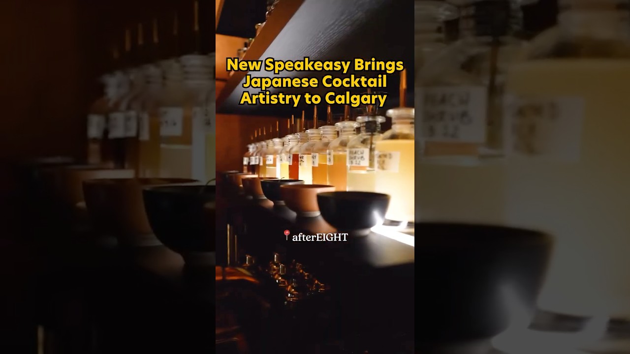 New Speakeasy Beings Japanese Cocktail Artistry to Calgary - afterEIGHT