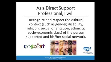 NADSP Code of Ethics Webinar Series: Respect