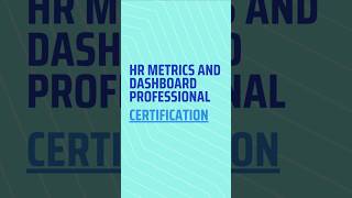 HR Metrics and Dashboard Professional | For more info call on 7037034447 or visit online.iihr.edu.in
