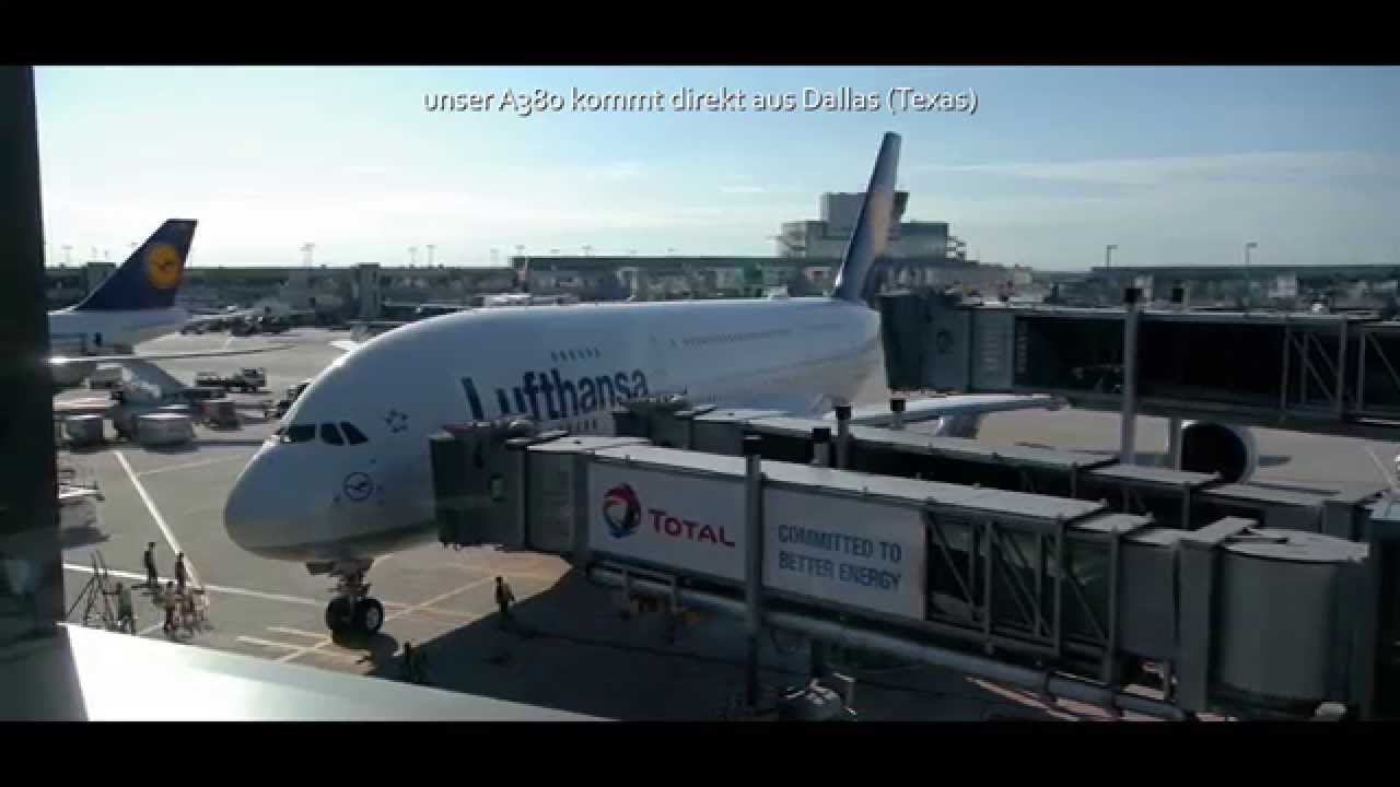 Flugzeit New York Frankfurt A380 1. Station: Flug mit dem Airbus A380 von Frankfurt nach New York City