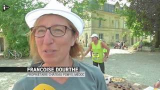 Dans le Médoc, un marathon bien arrosé