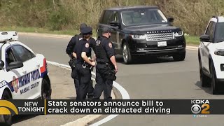 State senators to announce bill to crack down on distracted driving