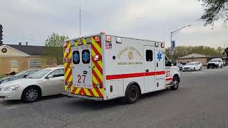 Chicago Fire Department Ambulance #27 is responding code 3 again.