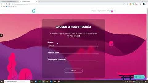 How to create a new project in Chameleon Creator