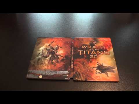 Wrath of the Titans 3D Steelbook (3D Blu-ray/Blu-ray/DVD,3 Disc Set)