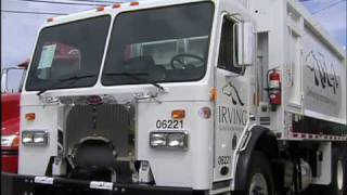 Irving's New Hybrid Garbage Trucks