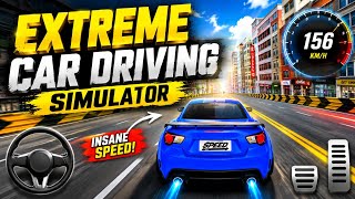🔥 Extreme Car Driving Simulator 🚗💨 | Crazy High Speed City Drive! 156 KM/H screenshot 5