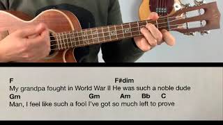 Video thumbnail of "The World's Smallest Violin: Ukulele Play Along"