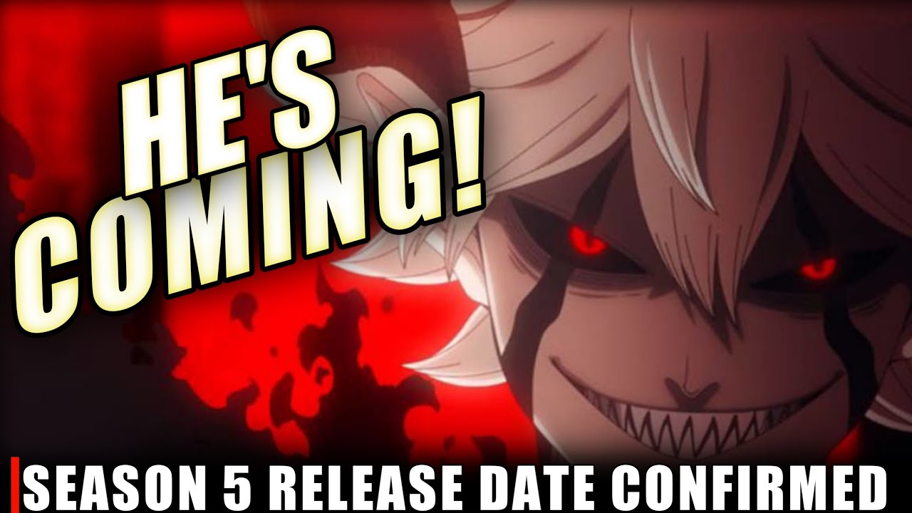 BLACK CLOVER SEASON 5 RELEASE DATE | NEW UPDATE| 2023