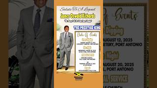 James Oswald Richards | Funeral Events  #obituariesjm #jamaica #ja #jm
