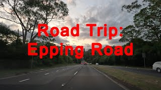 Sydney Suburbs: Epping Road, driving from North Ryde to Epping, Sydney, New South Wales, Australia
