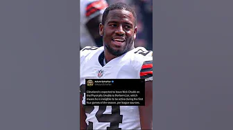 Nick Chubb Injury Update #nflshorts #nfl #browns #nickchubb #fantasyfootball #nflnews thumbnail