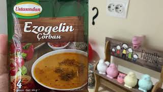 Bugün de hazıra konduk🫣 Ustasından Ezogelin Çorbası denedik,biz beğendik 💯 GÜL’ÜN GÜNCESİ 35 🙋‍♀️