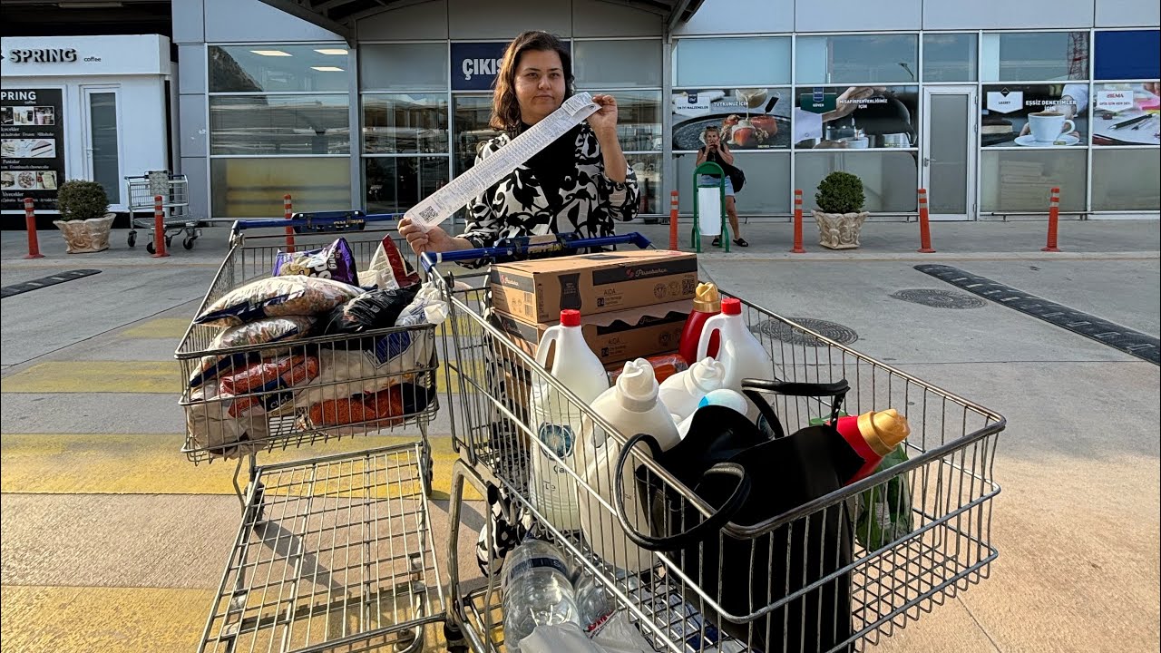 Dev alışveriş - sizce kaç para tuttu ?