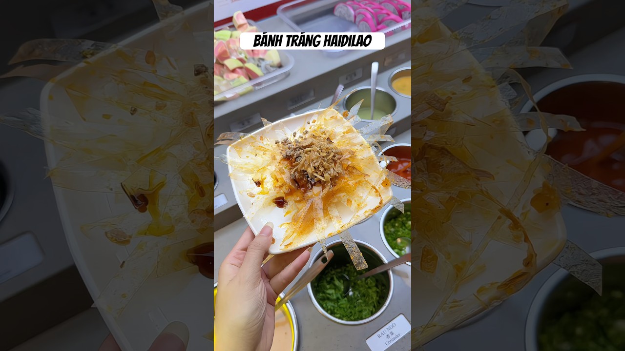 Ăn bánh tráng cùng Gấu nhé các bạn iu 😘