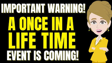 BELANGRIJKE WAARSCHUWING: Er komt een evenement dat maar één keer in je leven voorkomt🌍 Abraham H...