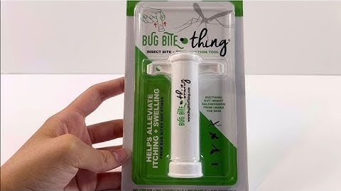 Bug Bite Thing Suction Tool Poison Remover Bug Bites and BeeWasp Stings Natural Insect Bite Relief