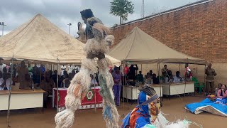 Blantyre prison Inmates Showcasing their African Dance Gule wamkulu on Prison HealthDay #africa 2024