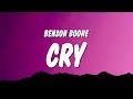 Benson boone  cry lyrics