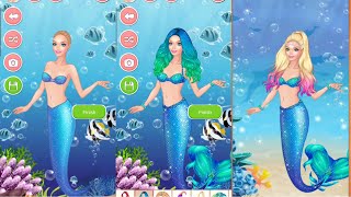 Mermaid Salon Dress Up - STYLE FASHION FOR MERMAID #04 - Gameplay Android/iOS Walkthrough #Shorts screenshot 1