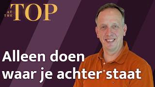 Roelof de Rijk (CEO Amac) kiest voor authentiek leiderschap in plaats van carrièrejacht