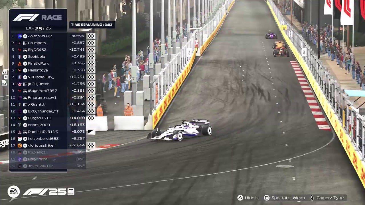 F1 25 PGR DTS Schumacher S15 R2 Vegas