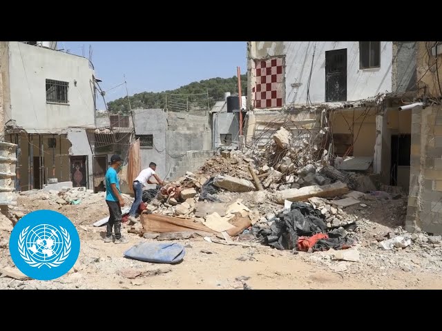 UNRWA Facilities Destroyed: Nour Shams Camp Recovers from 50-Hour Israeli Raid | United Nations