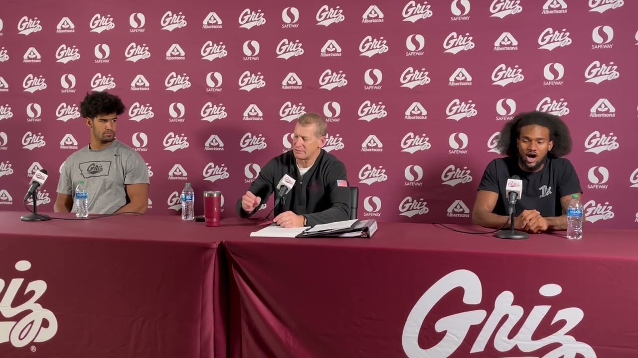 Montana's Hayden Harris, Bobby Hauck, Aaron Fontes preview Portland State