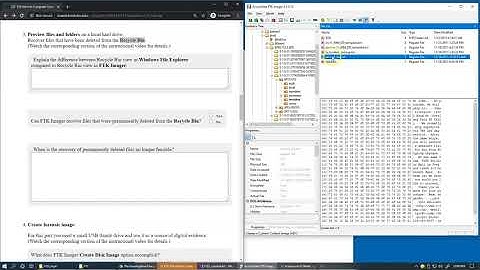 1.7 Lab F17, FTK Imager, Recycle Bin