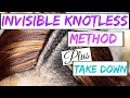Crochet Braids ➟ KNOTLESS/INVISIBLE Method! 😱 You will NOT BELIEVE how easy it is!!!