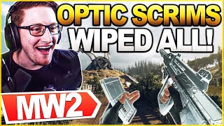 Scump WIPED EVERYONE in FIRST MW2 OPTIC SCRIMS - MW2