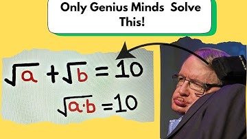 Nice Olympiad Exponential problem | Solve for a and b #exponents #viralmathproblem   🧠#maths #math