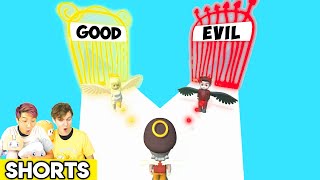 GOOD or EVIL?! 👼😈 *MAX LEVEL GAMEPLAY!* #shorts