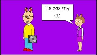 Arthur Takes D.W.'s Crazy Bus CD / Hides It & Gets Grounded