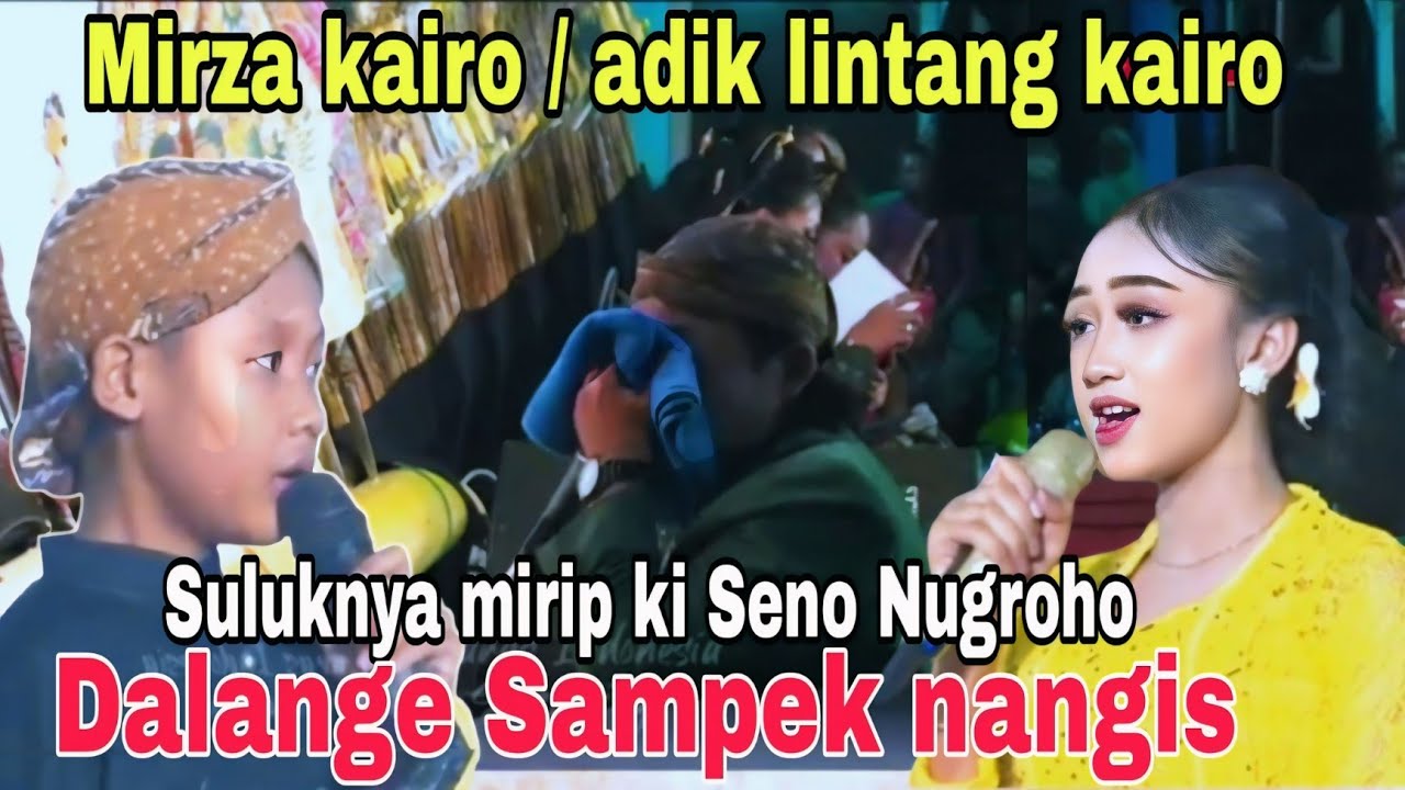 Adik lintang kairo bikin dalang menangis..!!  Suluk nya bikin merinding mirip Ki Seno Nugroho