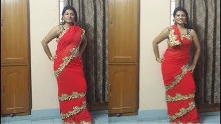 mumtaz style saree