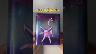 I open a Pokemon Card Espeon Tin