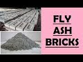 Fly Ash Bricks Information