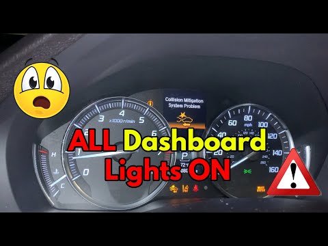 How To FIX Acura MDX All Warning Lights On | All Dashboard Warning Lights On **RESOLVED**