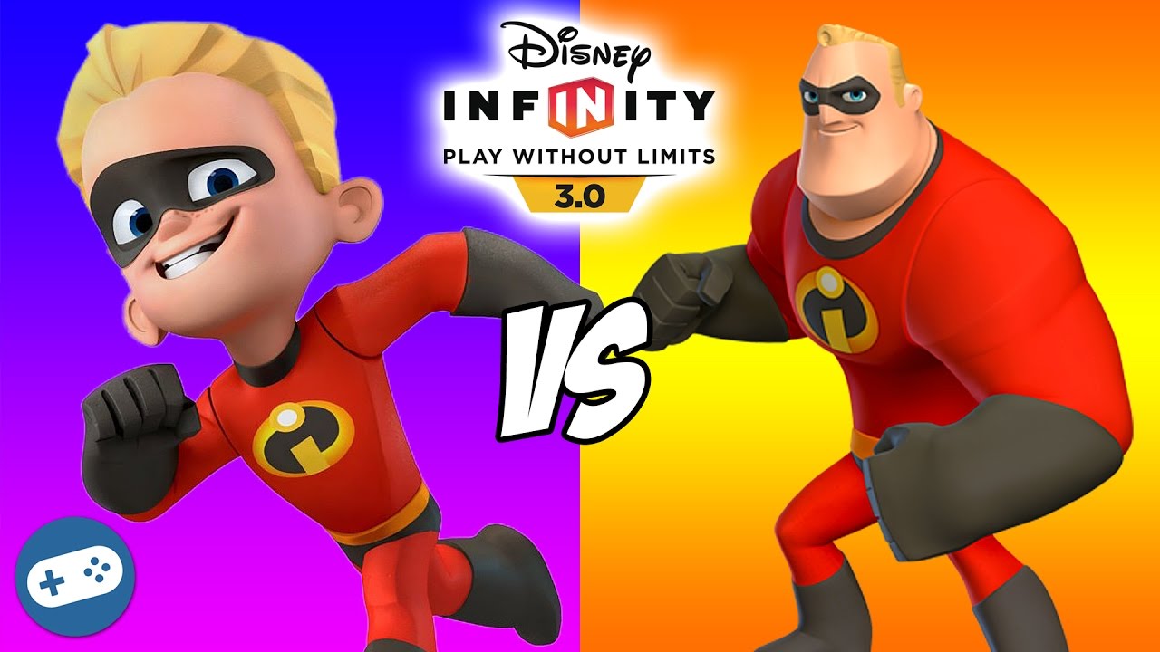 Dash Vs Mr Incredible Disney Infinity 3 0 Toy Box The