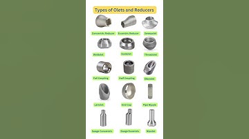 Types of Reducers | Olets | Pipe Fittings| Weldolet |Sockolet |Latrolet #shorts #pipefitterinterview