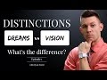 DISTINCTIONS: Dreams vs Vision - What&rsquo;s the difference? Episode 1 || Ryan David