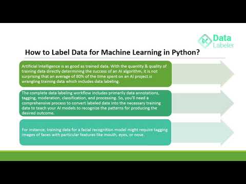 How to Label Data for Machine Learning in Python?