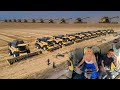 XXL FARM 😲 | 11x New Holland kombájn flotta | Búza aratás 2021 | Wheat Harvest 🌾