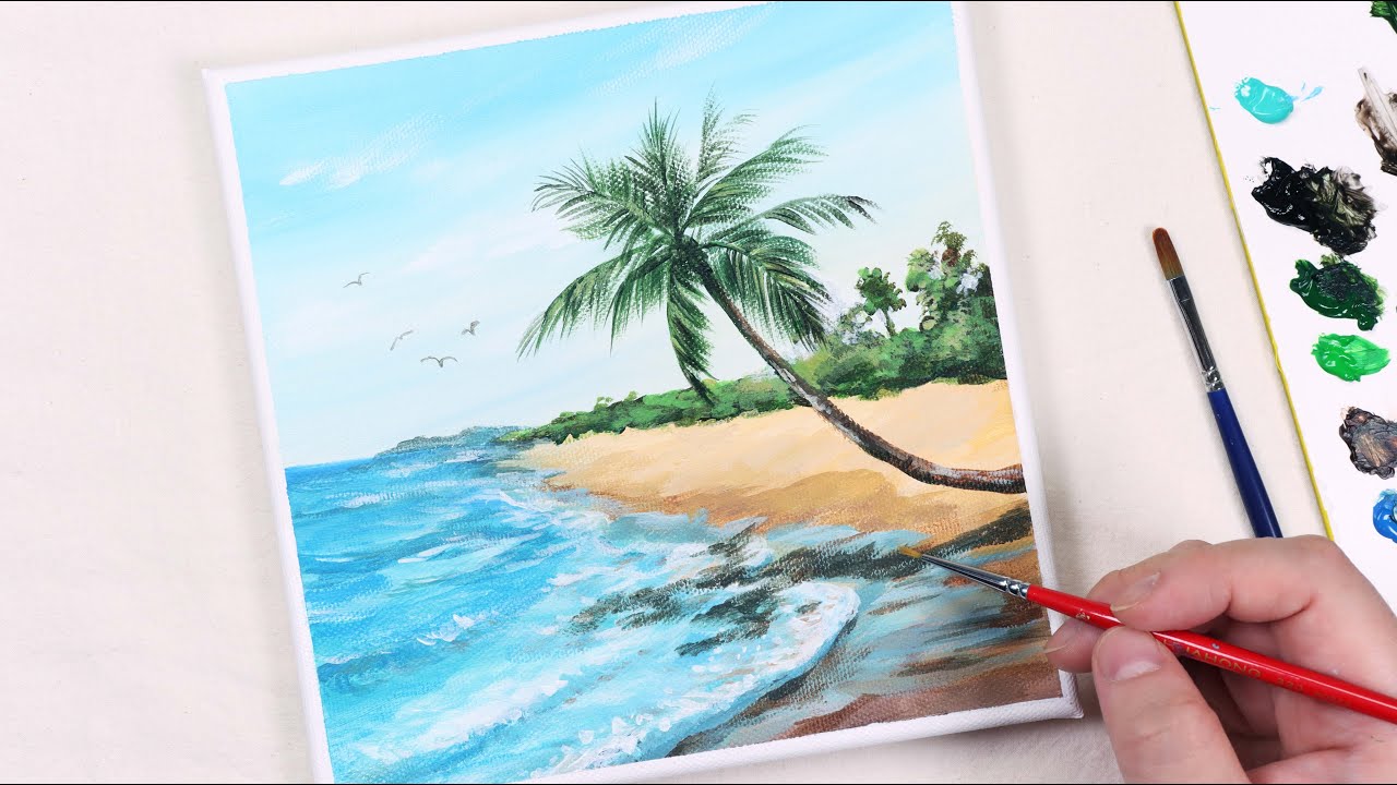 Create Tropical Beach Scenes With Summer Palm Tree Clear - Temu