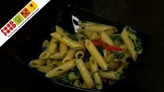 Healthy Spinach Pasta | Quick & Easy Pasta Recipe | Green Pasta Recipr